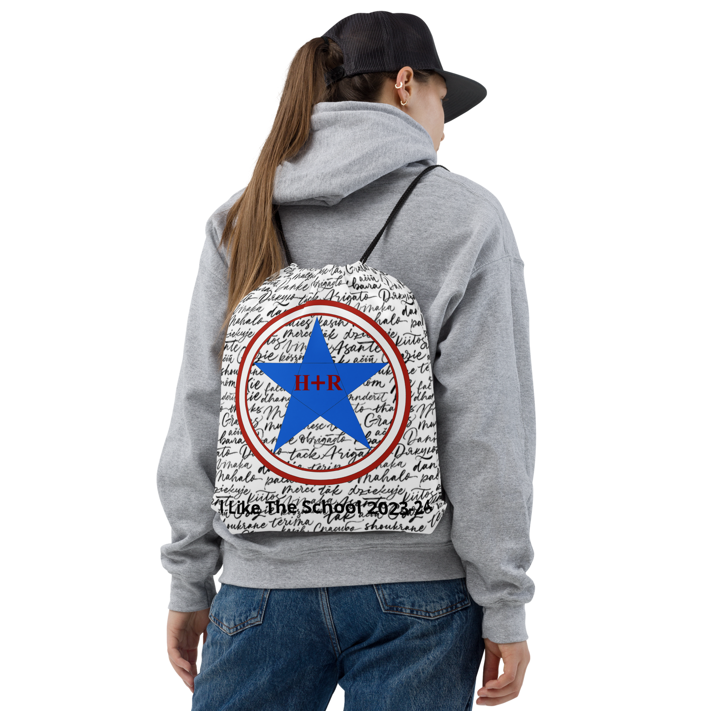 FASHION DRAWSTRING BAG ICON