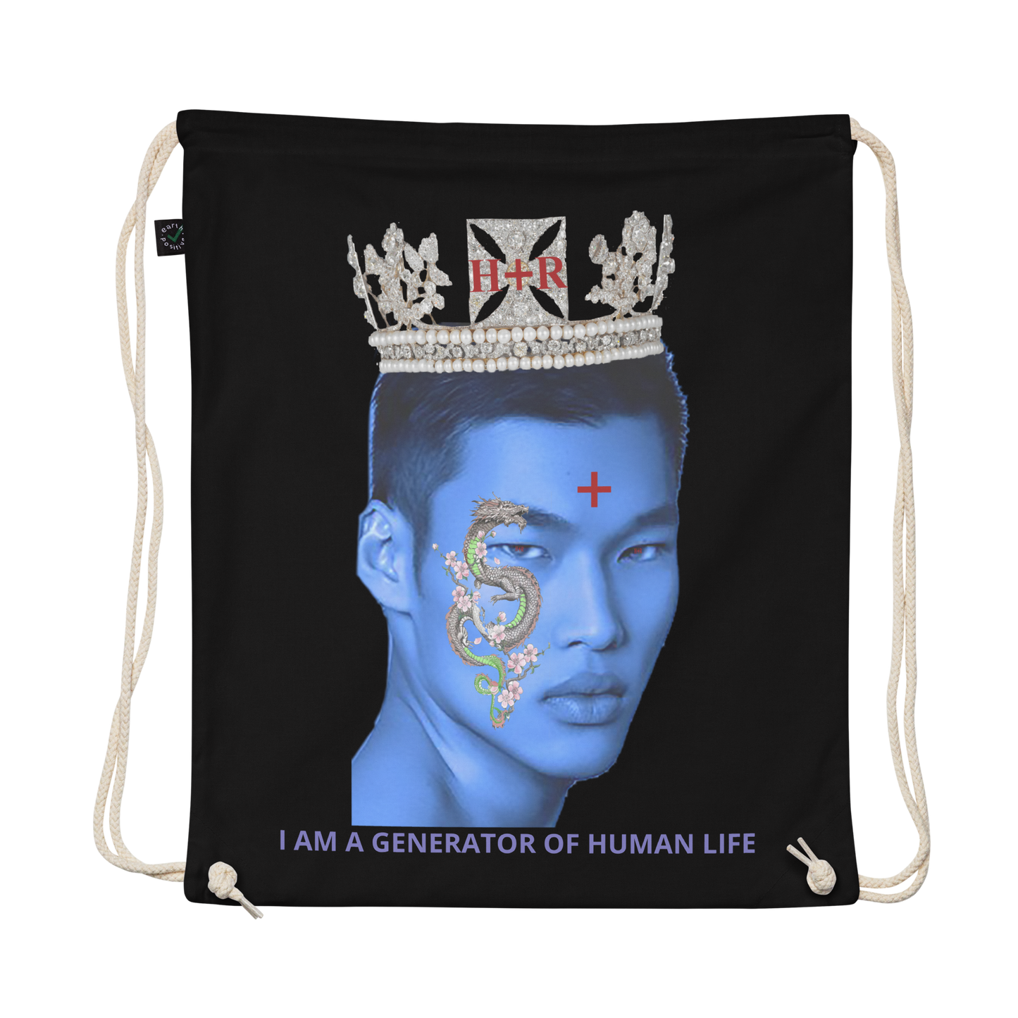 FASHION DRAWSTRING BAG THE FACE