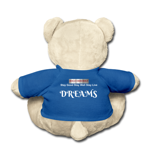 FASHION TEDDY BEAR LGBTQIA+ - royal blue