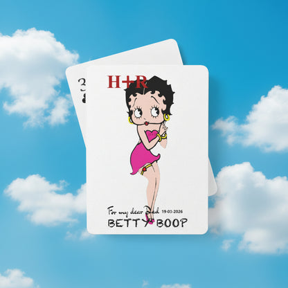 FASHION POKER PLAYNGS CARDS BETTY BOOP