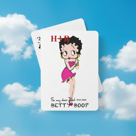 FASHION POKER PLAYNGS CARDS BETTY BOOP