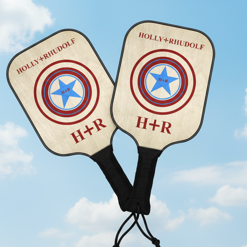 FASHION PICKLEBALL PADDLE SET SUMMER H+R