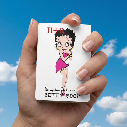 FASHION POKER PLAYNGS CARDS BETTY BOOP