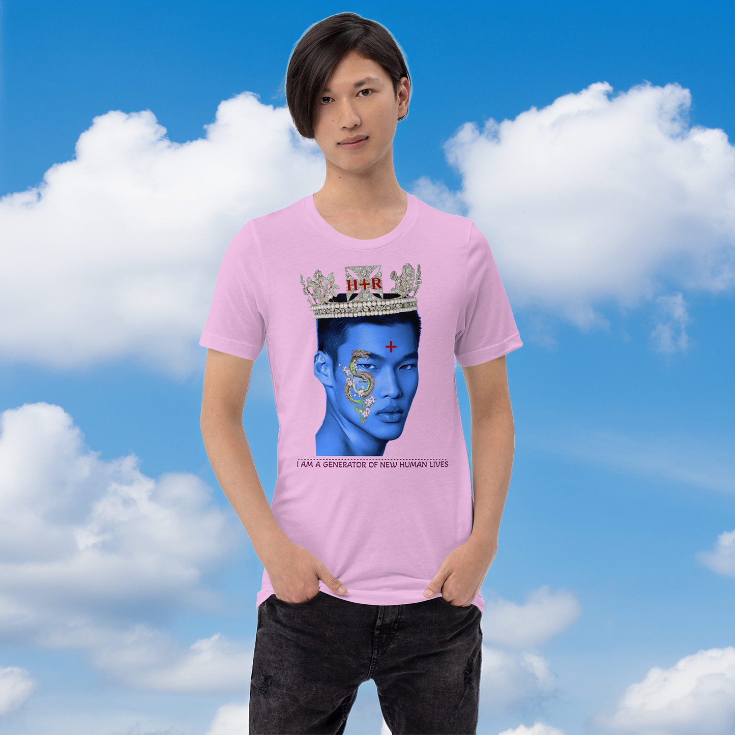 FASHION T.SHIRT THE FACE.