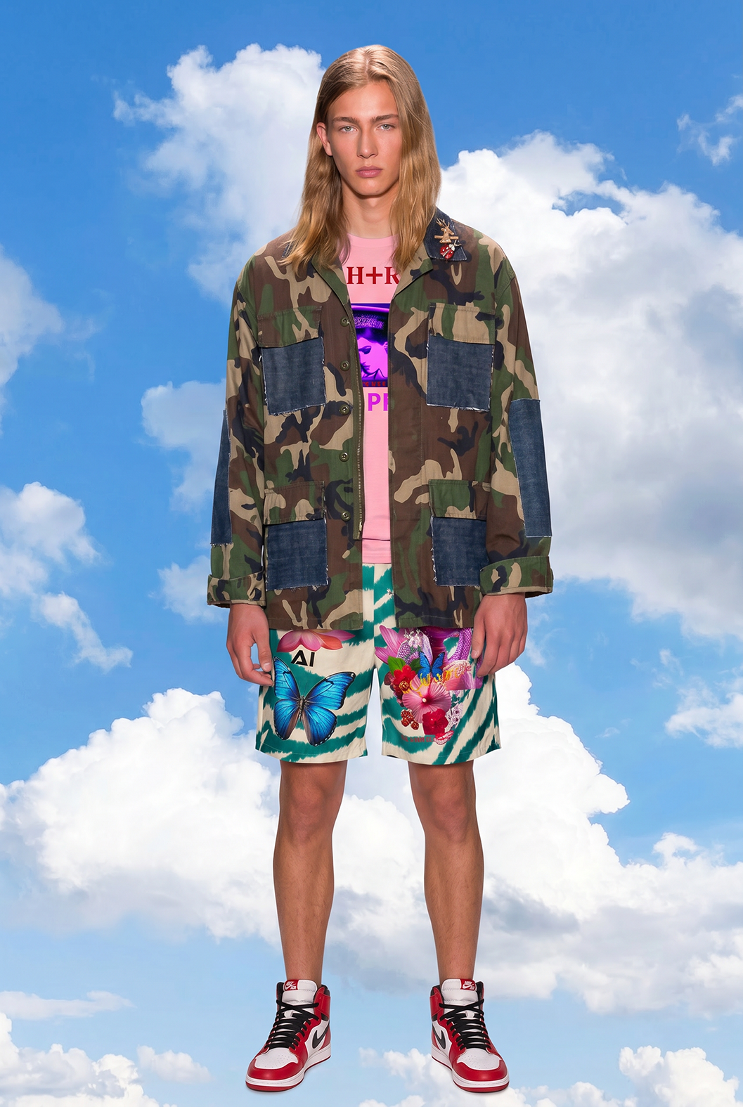 FASHION JACKET MILITARY VINTAG