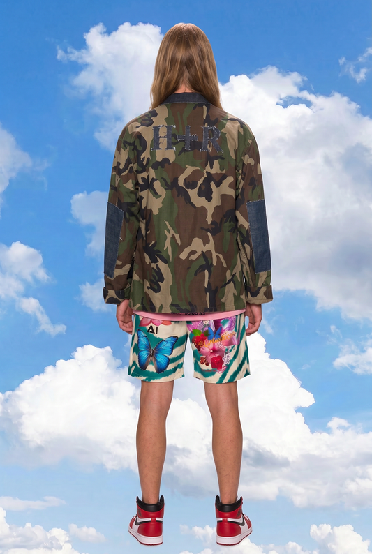 FASHION JACKET MILITARY VINTAG