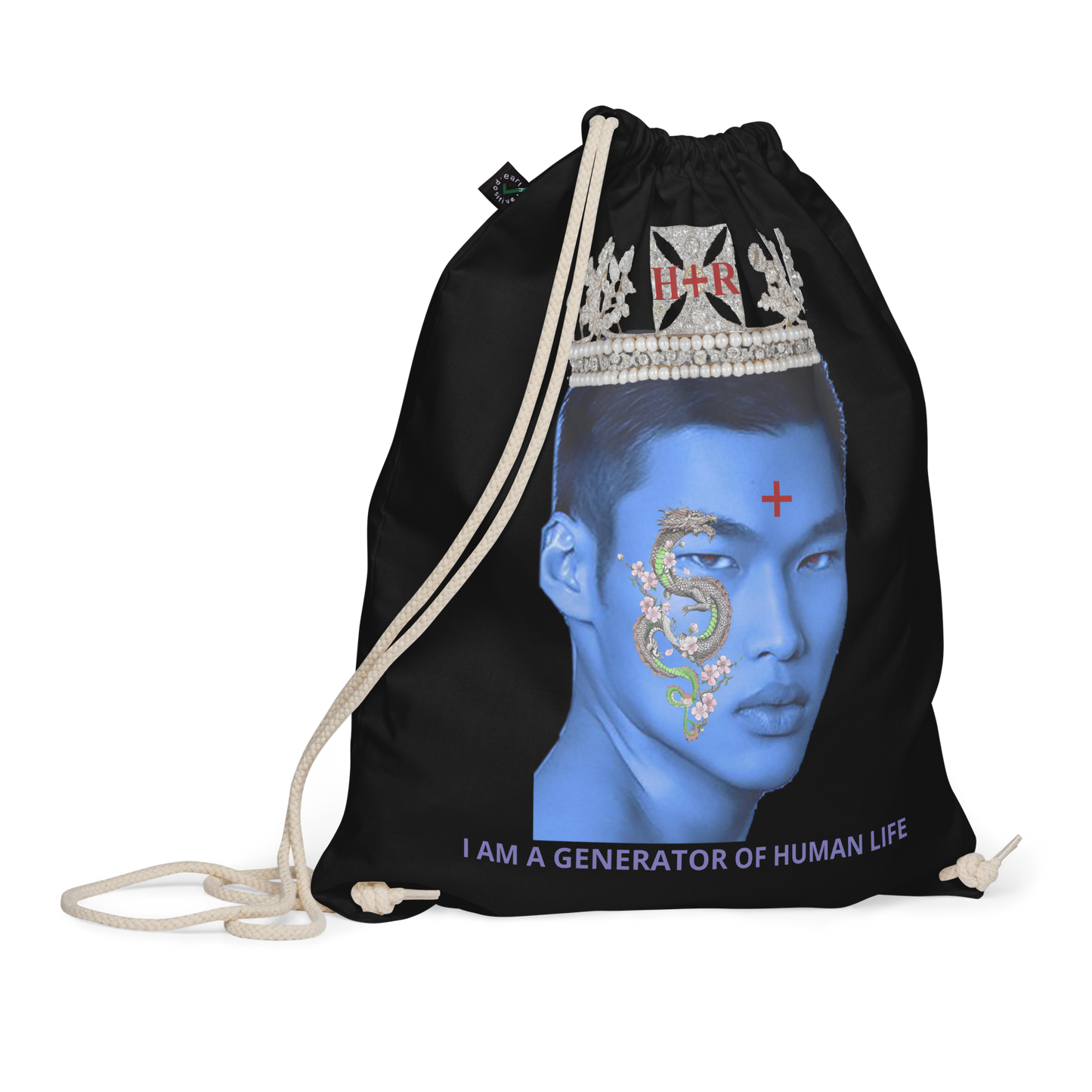 FASHION DRAWSTRING BAG  THE FACE LGBTQIA+