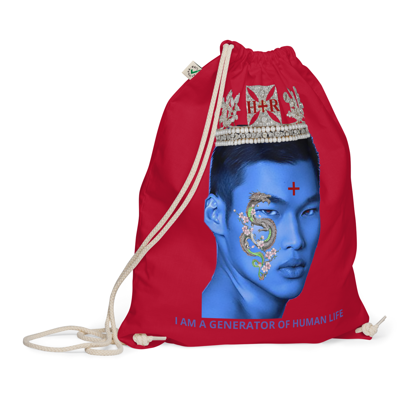 FASHION DRAWSTRING BAG  THE FACE LGBTQIA+